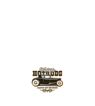 Westside Hot Rods - Oldies But Goodies minta sötétkék pólón