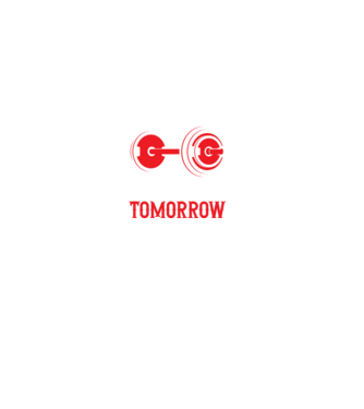 Stop Saying Tomorrow minta fekete pólón