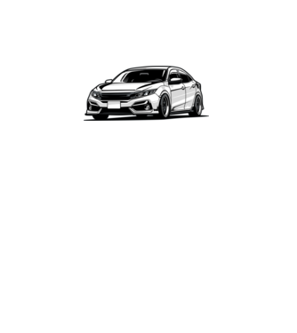 Honda Civic minta fekete pólón