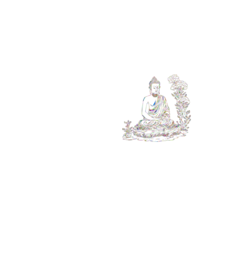 Buddha minta neonsárga pólón