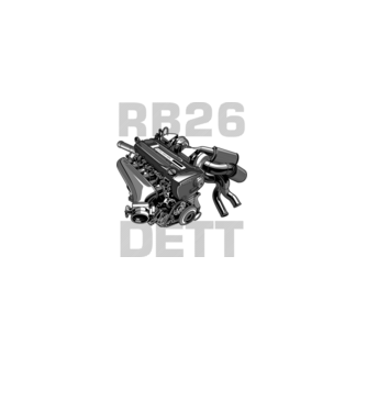 Nissan RB26DETT Engine (motor)_2 minta fekete pólón