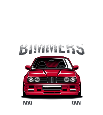 BMW E30  minta fekete pólón