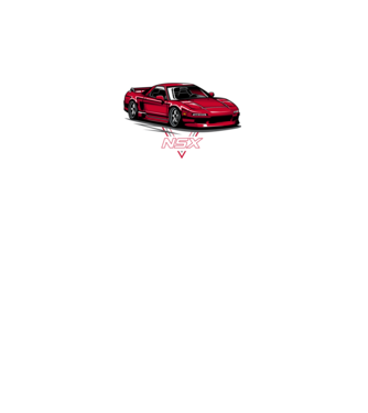 Honda NSX minta fekete pólón