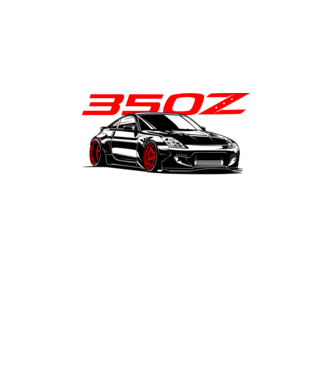 Nissan 350Z minta fekete pólón