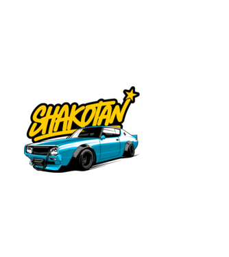 Shakotan Style  minta fekete pólón
