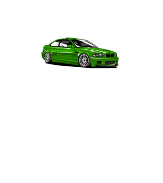BMW M3 E46 Coupe  minta fehér pólón