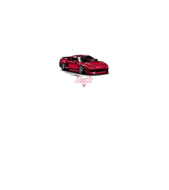 Honda NSX minta királykék pólón