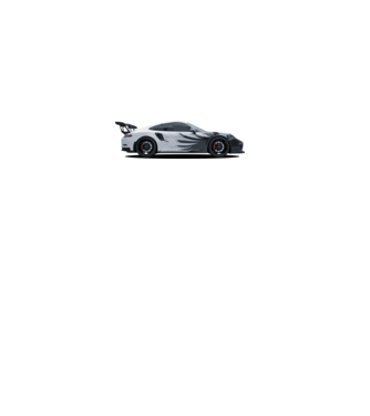 Porsche 911 GT2  minta fekete pólón
