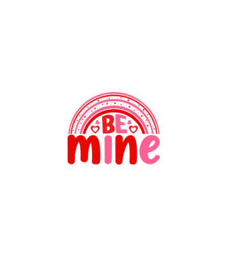 Be Mine - Légy az enyém  minta homokszín pólón