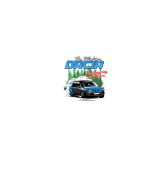 Dacia minta fekete pólón