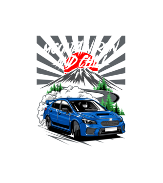 Subaru Impreza WRX  minta fekete pólón
