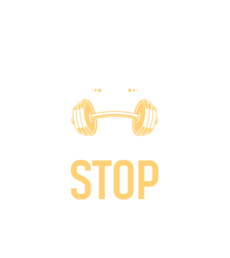 If You're Tired Of Starting Stop Giving Up minta fehér pólón