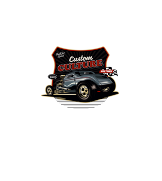 Hot Rod minta piros pólón
