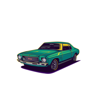 Holden Monaro GTS minta fekete pólón