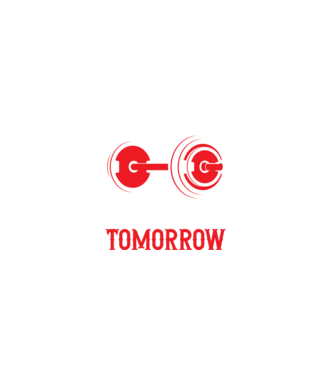 Stop Saying Tomorrow minta fekete pólón