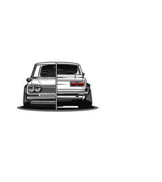 Nissan Hakosuka GTR minta fehér pólón