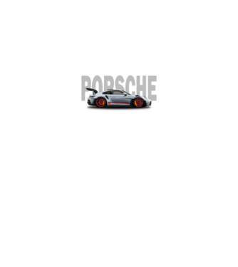 Porsche 911 GT minta fekete pólón