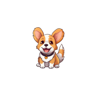  Aranyos Pembroke Welsh Corgi  minta világos rózsaszín pólón