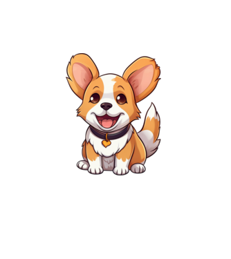  Aranyos Pembroke Welsh Corgi  minta fehér pólón