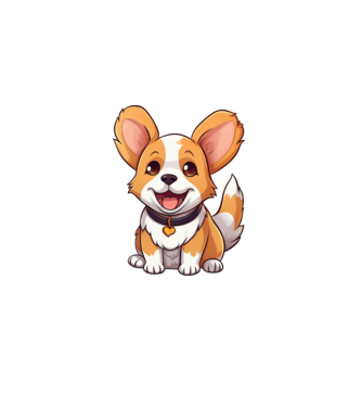  Aranyos Pembroke Welsh Corgi  minta fehér pólón