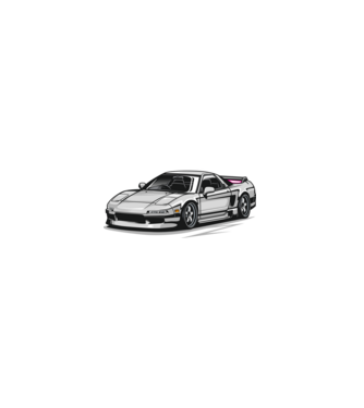 Honda NSX minta fekete pólón