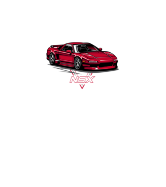 Honda NSX minta fekete pólón