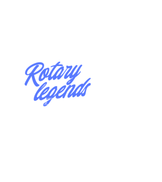 Mazda RX - Rotary Legends Cars minta fehér pólón