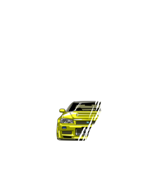 Nissan Skyline GTR R34  minta fehér pólón