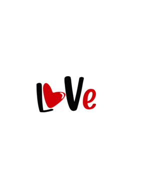 Love - Szerelem, Szeretet minta világos rózsaszín pólón