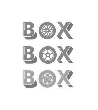 Box - (Forma 1 - Autóverseny) minta fekete pólón