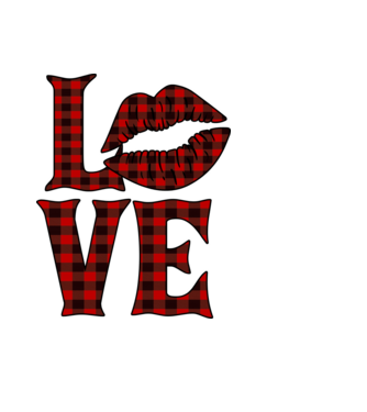 Love - Szerelem, Szeretet  minta világoskék pólón