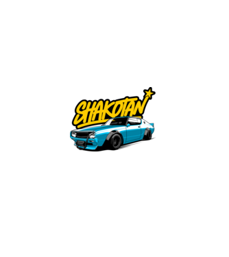 Shakotan Style  minta szürke pólón