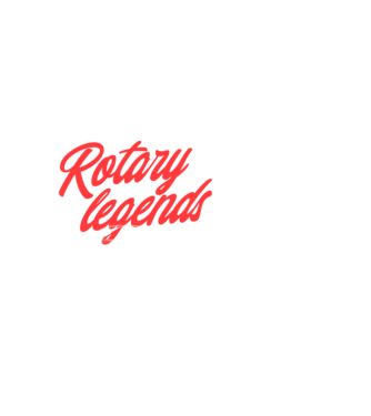 Mazda RX - Rotary Legends Cars minta fekete pólón