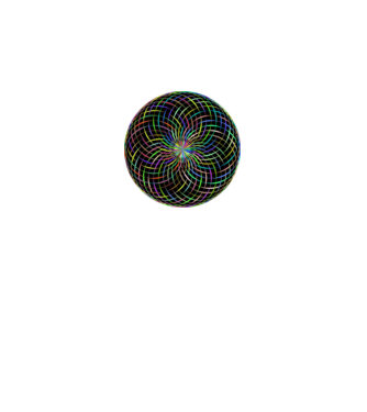 Mandala minta királykék pólón