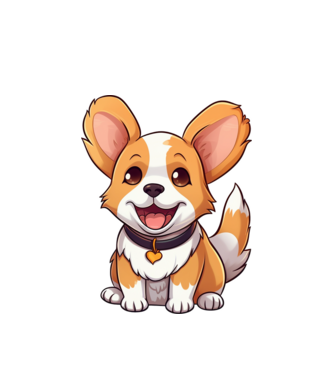  Aranyos Pembroke Welsh Corgi  minta fehér pólón