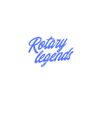 Mazda RX - Rotary Legends Cars minta fekete pólón