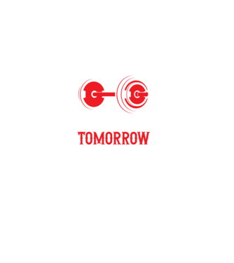 Stop Saying Tomorrow minta fekete pólón