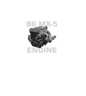 Mazda B6 MX-5 Engine (motor)_2 minta fekete pólón