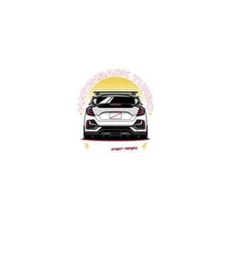 Honda Civic  minta fekete pólón