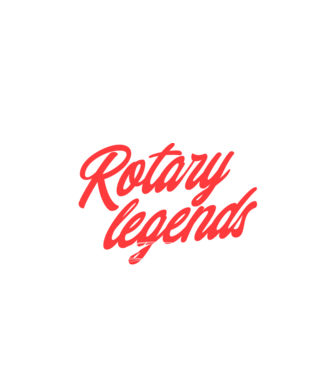 Mazda RX - Rotary Legends Cars minta fekete pólón