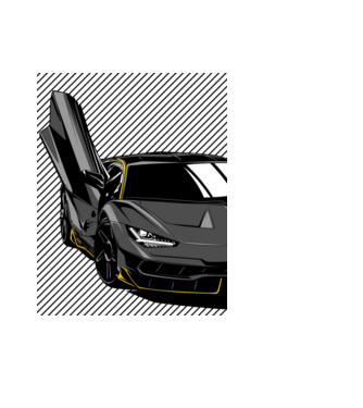 Lamborghini Centenario minta világoskék pólón