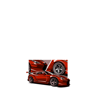 Nissan GT-R   minta fehér pólón