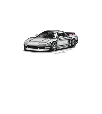 Honda NSX minta fekete pólón