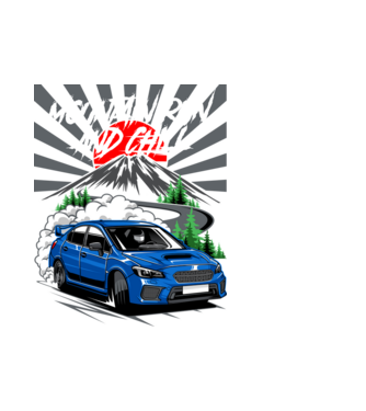 Subaru Impreza WRX  minta fehér pólón