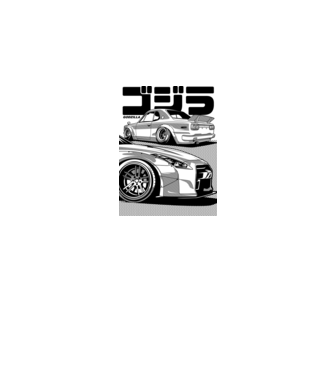 Nissan GT-R Godzilla minta fehér pólón