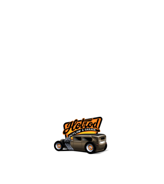Hot Rod minta világos rózsaszín pólón