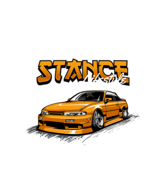 Nissan 240SX minta fehér pólón