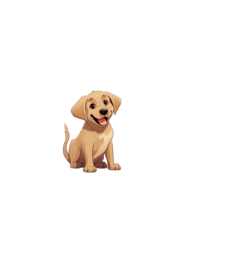 Aranyos kiskutya - Labrador retriever minta világos rózsaszín pólón