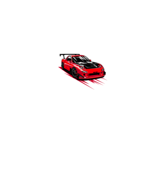 Mazda RX-7 minta királykék pólón