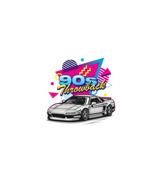 Honda NSX  minta fekete pólón